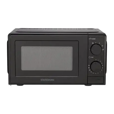 Statesman Skms0720Mpb 20L Solo Microwave Oven – Black 1