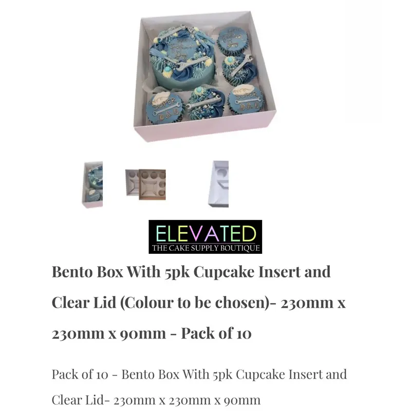 Stylish Elevated Bento Box Set – 5-Compartment Design 1