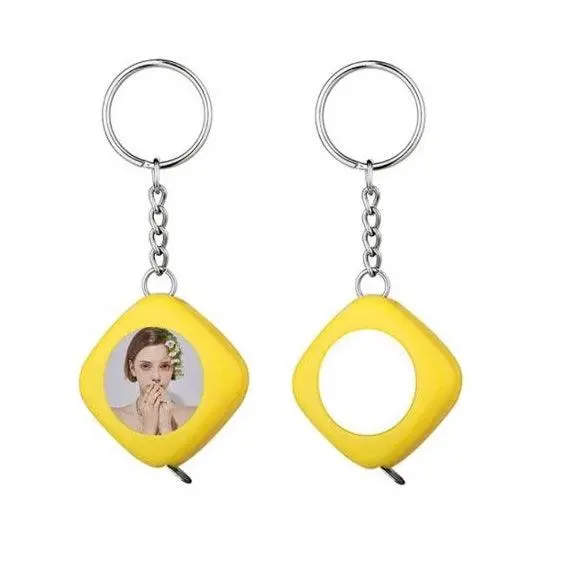 Sublimatable Tape Measure Keychain 1