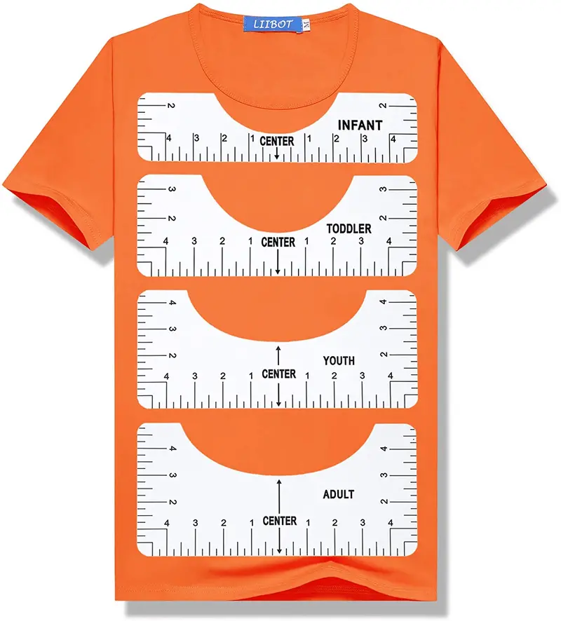 T-Shirt Ruler Set For Precision Crafting 1