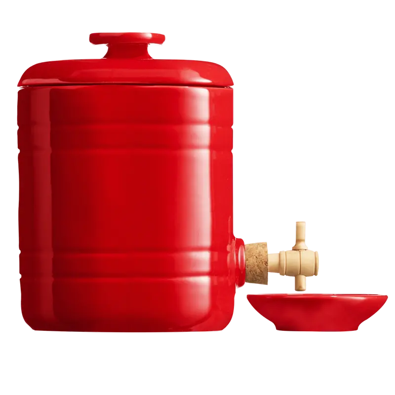 Tap And Cork Assembly – Universal Fit For Colored Vinegar Pots 1