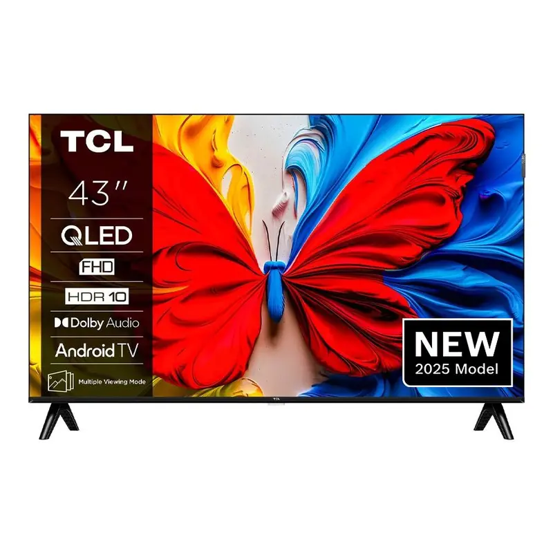 Tcl 43V5C-Uk Smart Tv – 43-Inch Qled Full Hd Hdr With Google Tv 1