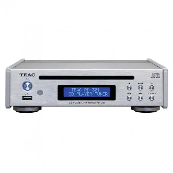 Teac Pd-301Dab-X Cd Player With Dab/Dab+ And Fm Tuner (Silver) 1