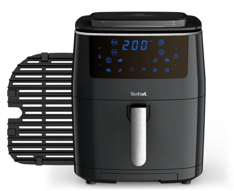 Tefal Easyfry 3-In-1 Digital Air Fryer, Grill & Steamer – 6.2L Capacity, Matte Black 1