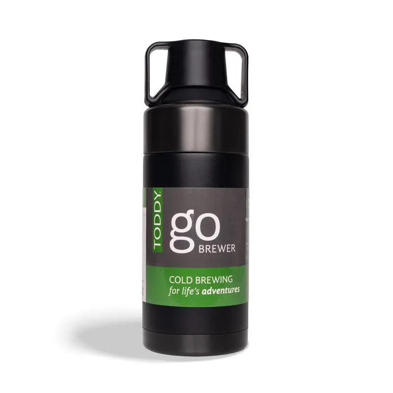 Toddy Go Cold Brew Travel Mug – Gunmetal Black 1