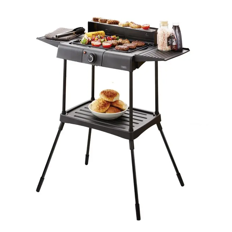 Tower T14049Bmr 2200W Freestanding Black Electric Bbq Grill 1