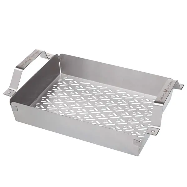 Universal Grill Basket For Vegetables And Seafood 1