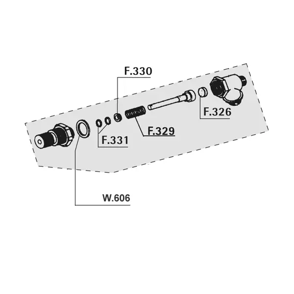 Universal Steam And Water Valve Rebuild Kit 1