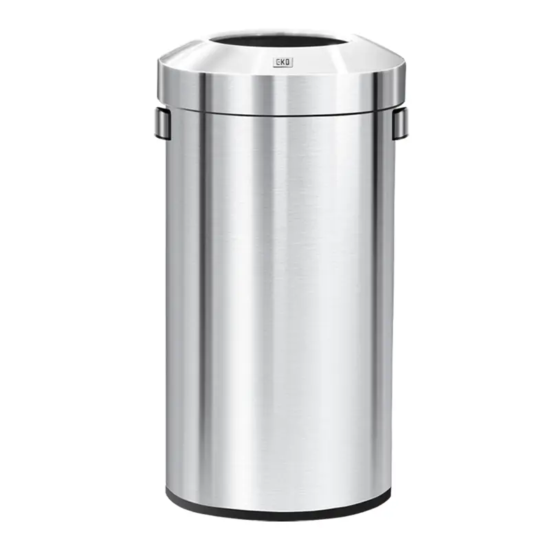 Urban Round Commercial-Grade Open-Top Waste Container – 90L (23.7 Gal) 1