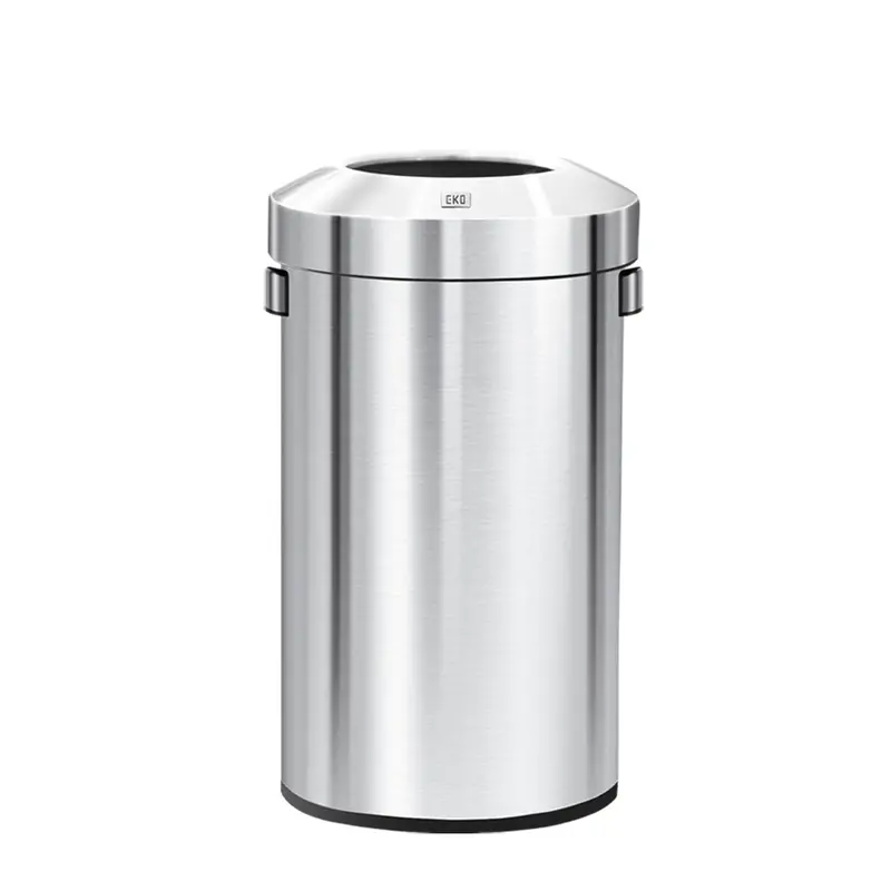 Urban Round Commercial Open-Top Trash Can – 60L (16 Gal) 1