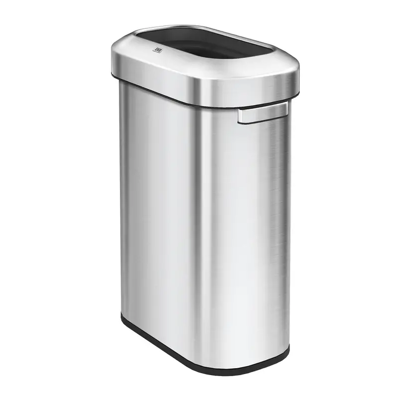 Urban Slim Commercial-Grade Open-Top Waste Bin – 90L (23.7 Gal) 1