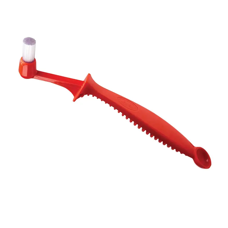 Urnex Scoopz – Red Group Head Brush & Measuring Scoop Combo 1