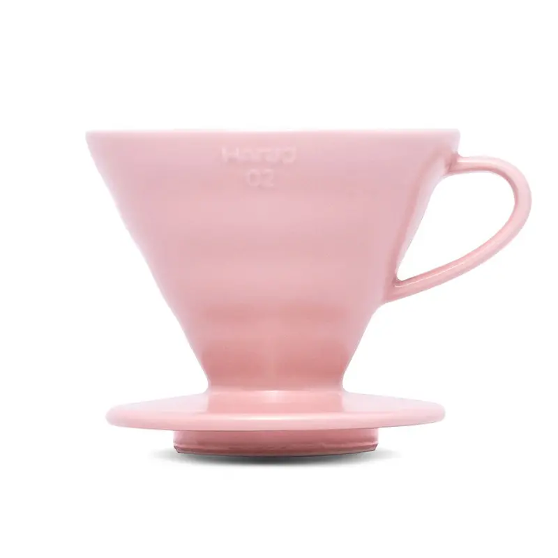 V60 Ceramic Coffee Dripper Size 02 In Soft Pink 1