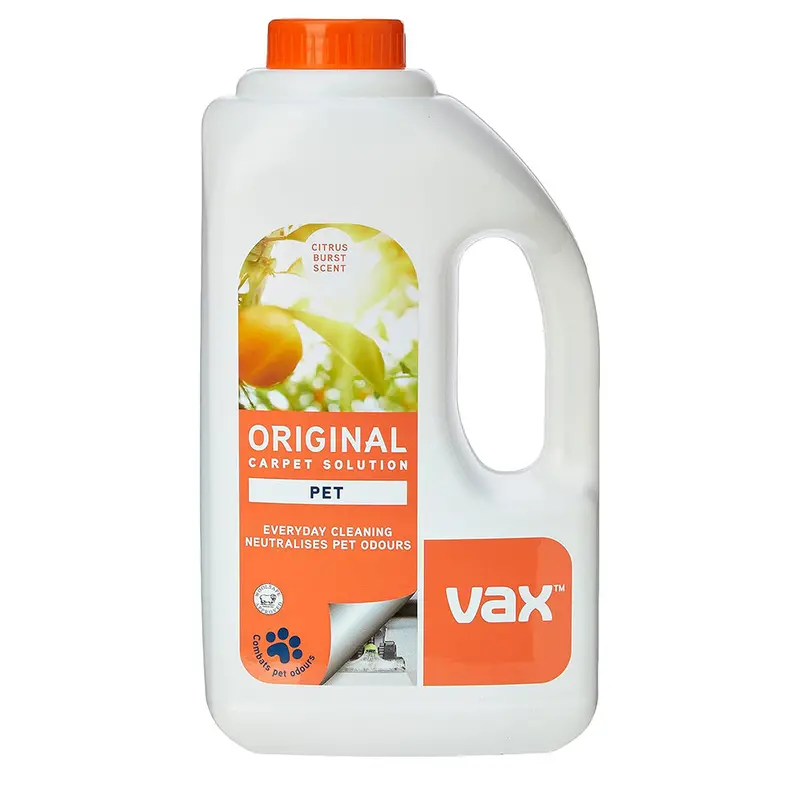 Vax Citrus Burst Pet Carpet Cleaner Solution – 1.5L Formula For Deep Stain Removal 1