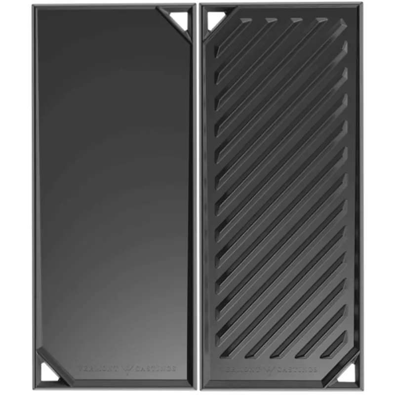 Vermont Castings Reversible Cast Iron Griddle Insert – Dual-Surface Cooking Plate 1