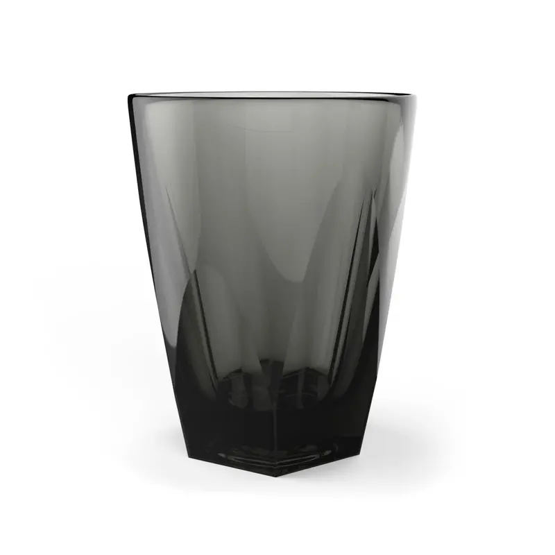Vero 12Oz Smoke-Tinted Latte Glass 1