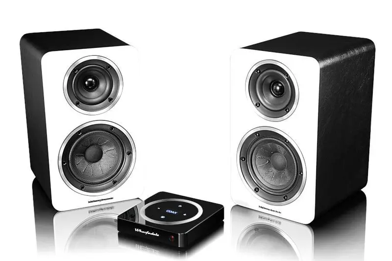 Wharfedale Diamond A1 Powered Speakers – White Finish 1