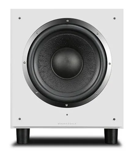 Wharfedale Sw12 Active Subwoofer – Sleek White Finish 1