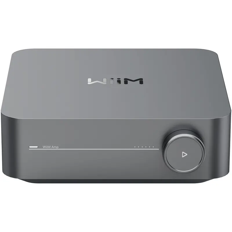 Wiim Amp Streaming Amplifier – Space Grey Network Audio Receiver 1