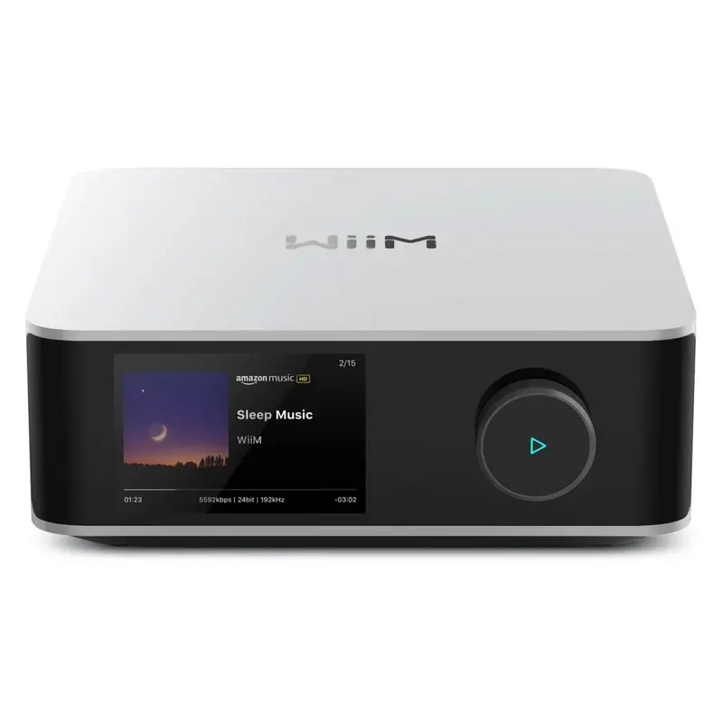 Wiim Amp Ultra – 100W Streaming Amplifier In Silver (Clearance Item) 1