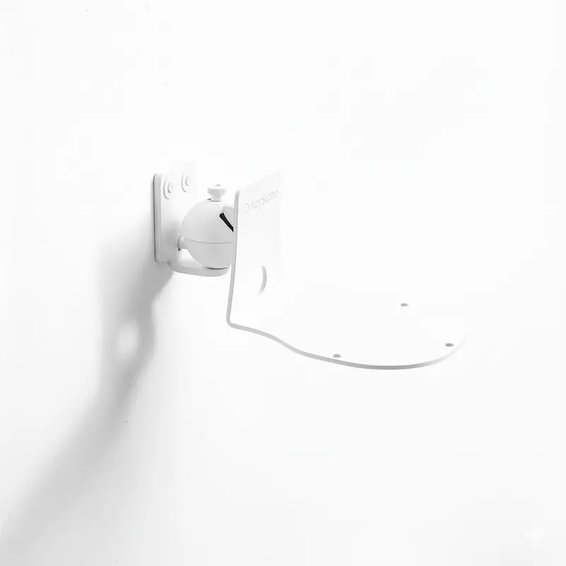 Wiim Premium Norstone Wall Mount For Wiim Sound Speakers – Single Unit, White Finish 1