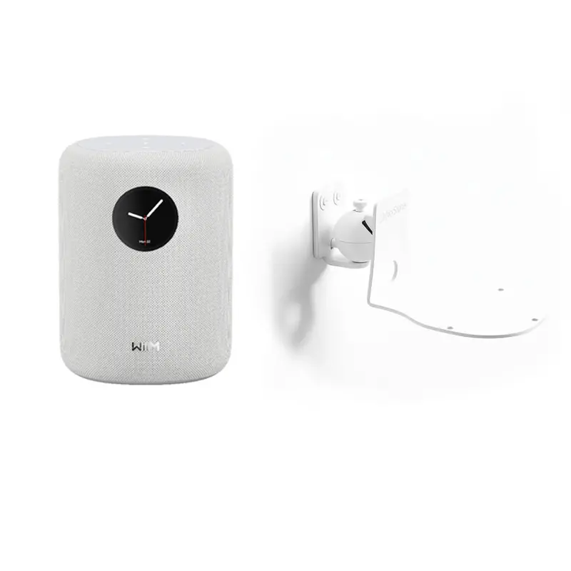 Wiim Sound Wireless Smart Speaker With Norstone Wall Mount – Single Unit, White 1