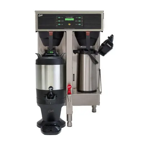 Wilbur Curtis G3 Twin Brewer With Built-In Shelf – 1.5-Gallon Configuration 1