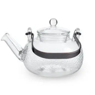 Yama Glass 12 Oz Sassy Petite Teapot – Compact Heat-Retentive Design 1
