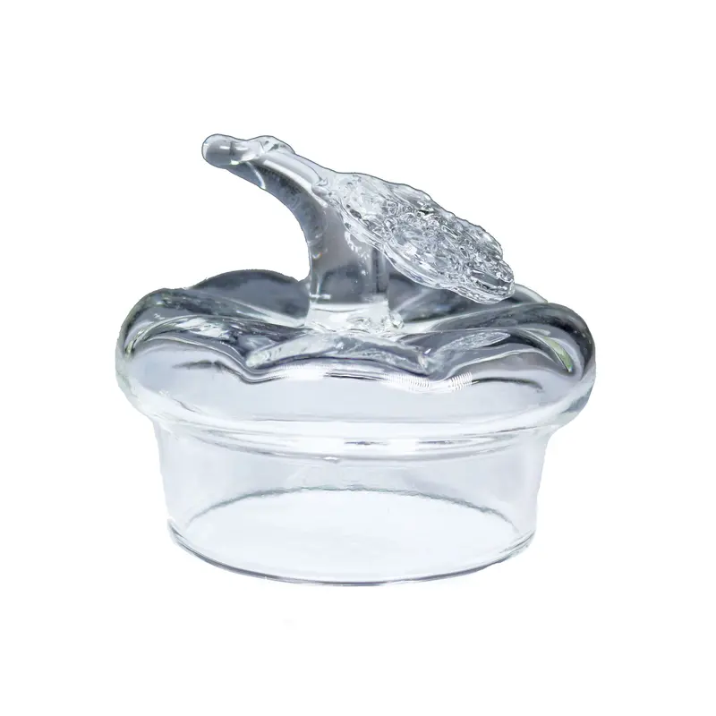Yama Glass Pumpkin Teapot Lid – Heat-Resistant Borosilicate 1