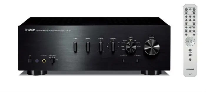 Yamaha As-701B Stereo Integrated Amplifier – Black Finish 1