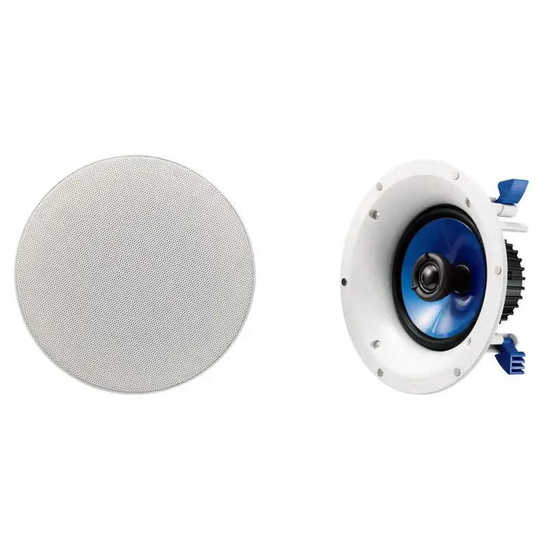 Yamaha Ns-Ic600 White In-Ceiling Speaker Pair – 6.5" Two-Way Design 1