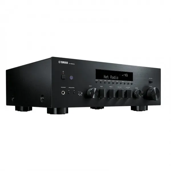 Yamaha R-N600A Network Stereo Receiver – Matte Black Design 1