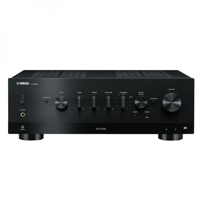 Yamaha R-N800A Black Network Receiver With Phono Input And Dac 1