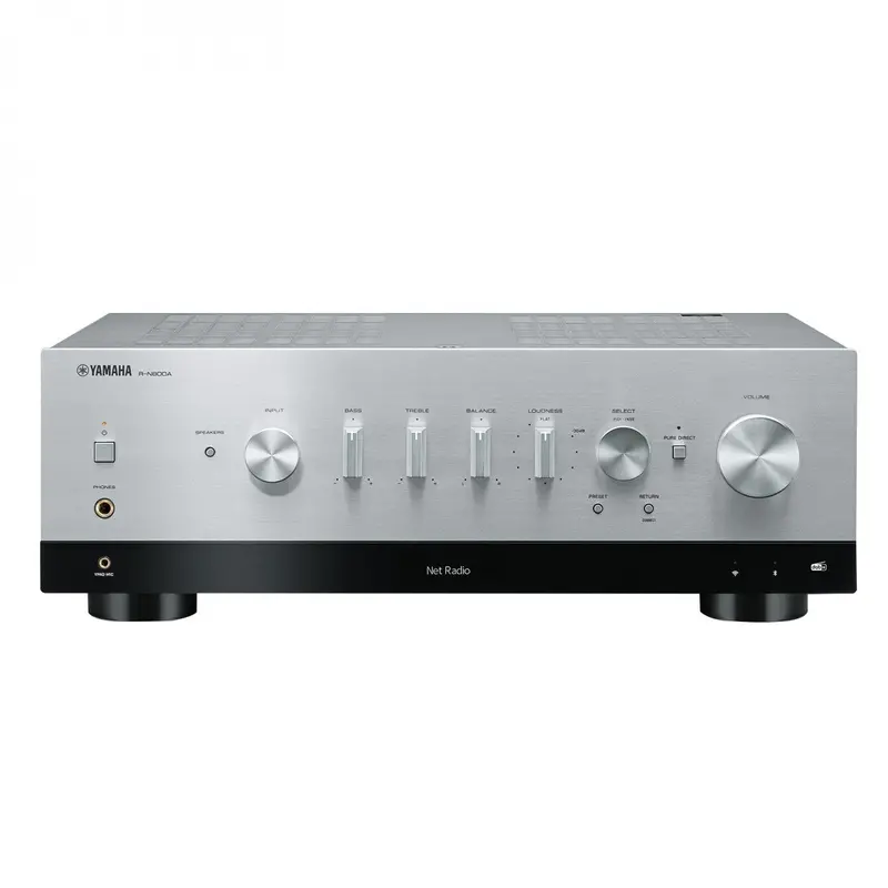 Yamaha R-N800A Silver Network Receiver With Phono Input And Dac 1